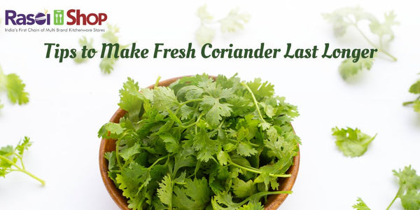 Preserving Freshness: Tips to Make Fresh Coriander Last Longer