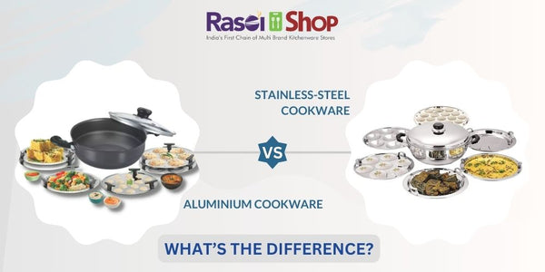 #SS cookware Vs Aluminium Cookware