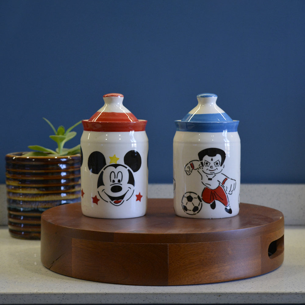 Rasoishop Cartoon Shape Ceramic Jar - 7