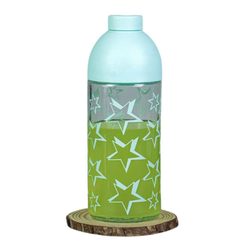 Yera Sipper Oasis 550 ML Glass Bottle with Plastic Dual Cap - 1