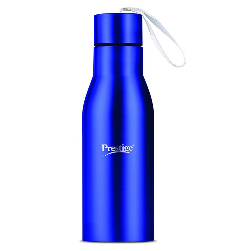 Prestige Stainless Steel 500 ML Water Bottle PSWBC 11 | Blue | 1 Pc