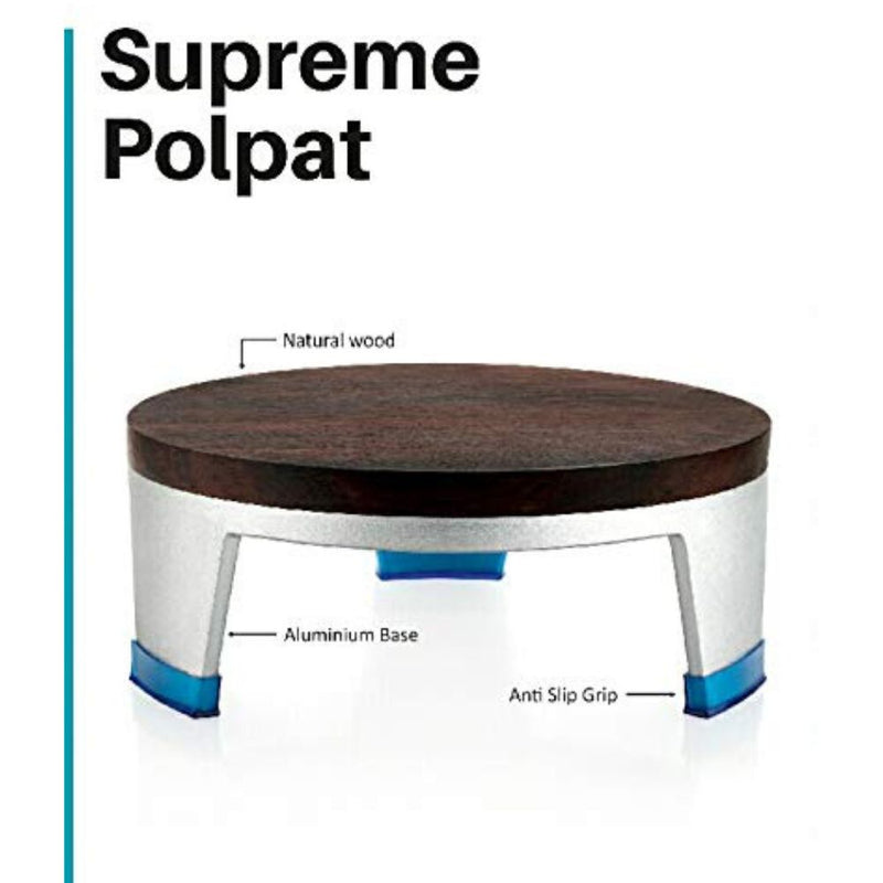 Decent Supreme Sheesham/Rosewood Polpat Without Joint | Aluminium Base