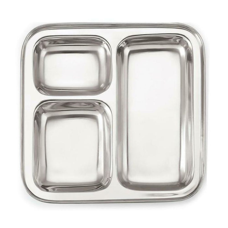 Softel Stainless Steel 3 in 1 Partition Plate - 2