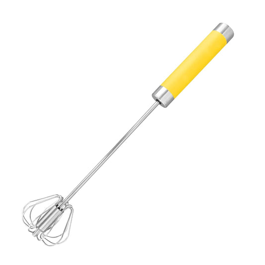 Classy Touch Stainless Steel Whisk Rotation - 1