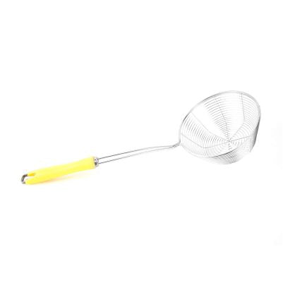 Classy Touch Stainless Steel Deep Fry Colander - 2