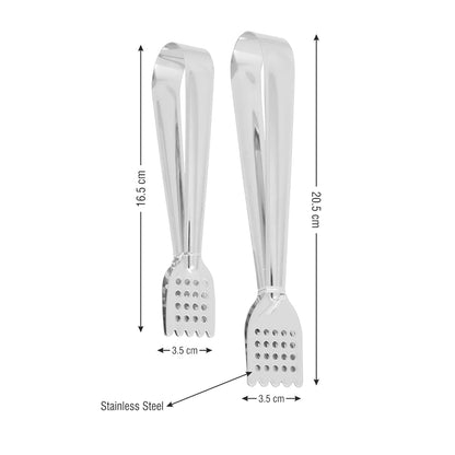 Classy Touch Stainless Steel Kitchen Tong - 4
