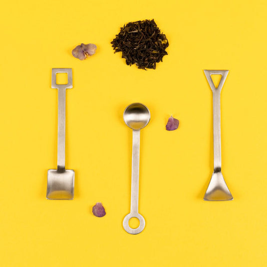 Rena Stainless Steel Cafe Spoon - 3