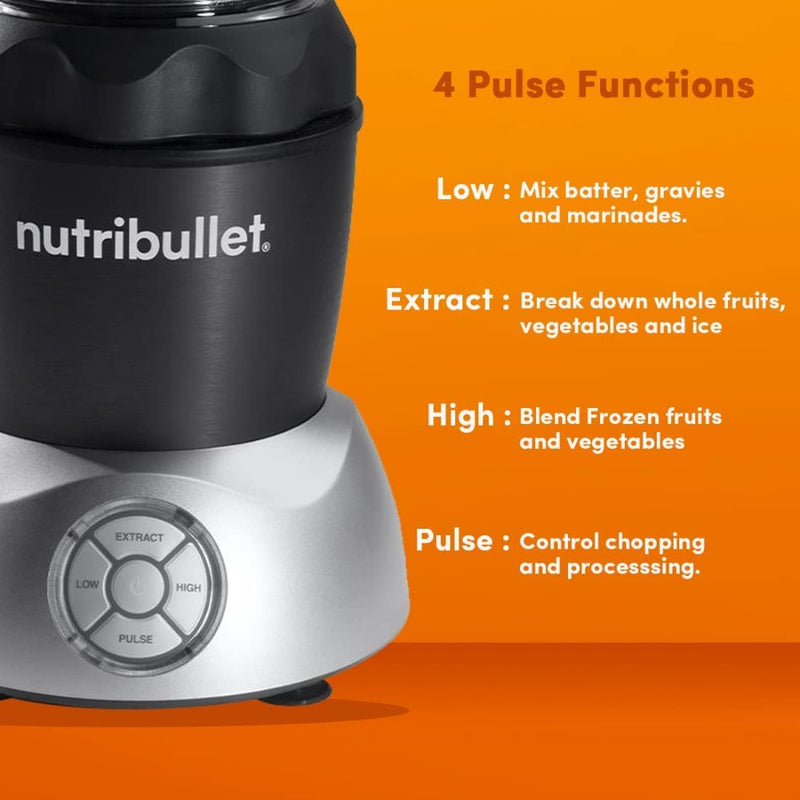 NutriBullet Select 1000 Watts High Speed Blender/Mixer/Smoothie Maker with 2 Jars - 5