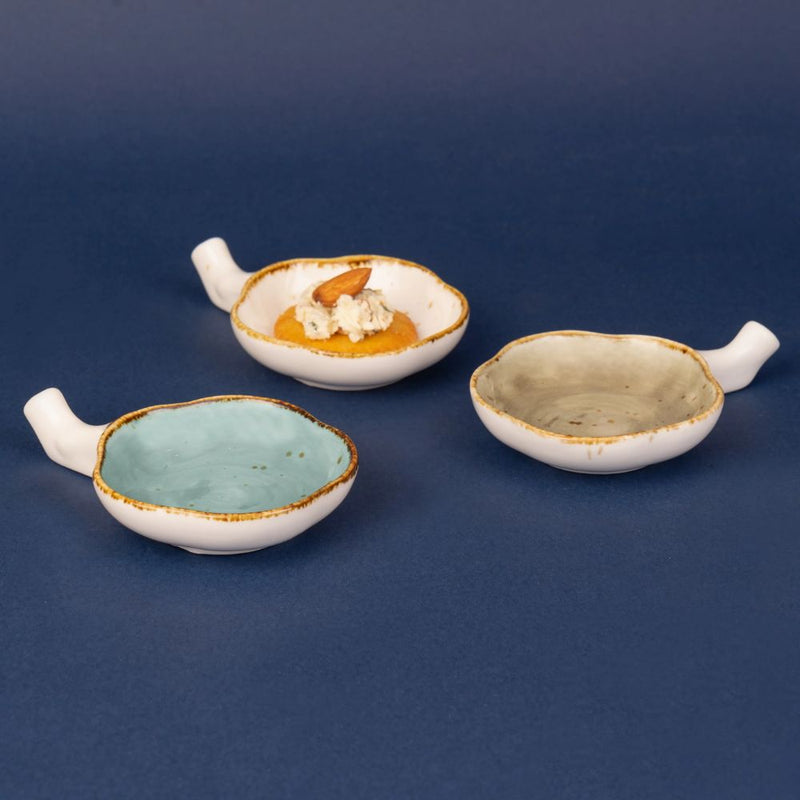 Rena Amalfi Porcelain Oyster Shape Dining Table Platter - 1