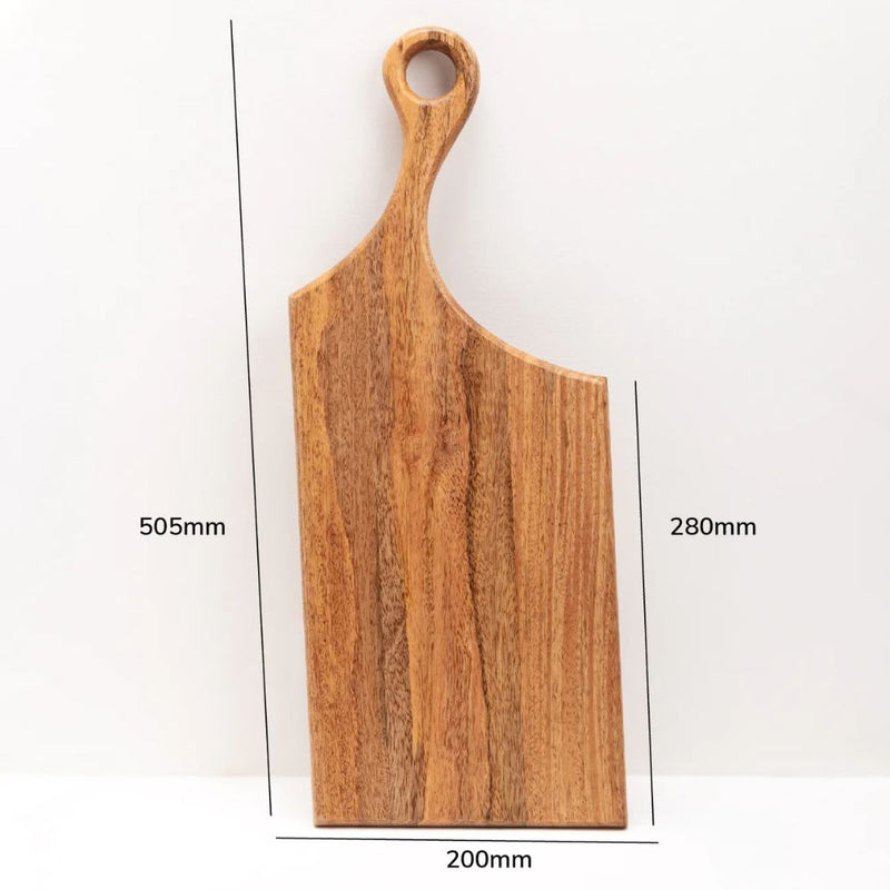 Rena Wooden Khaki Platter - 4