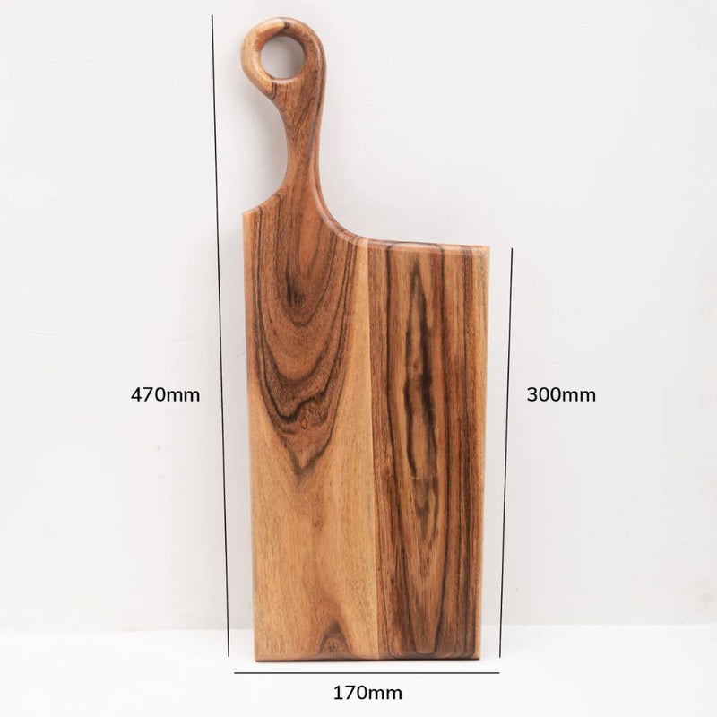 Rena Wooden Earth Platter - 5