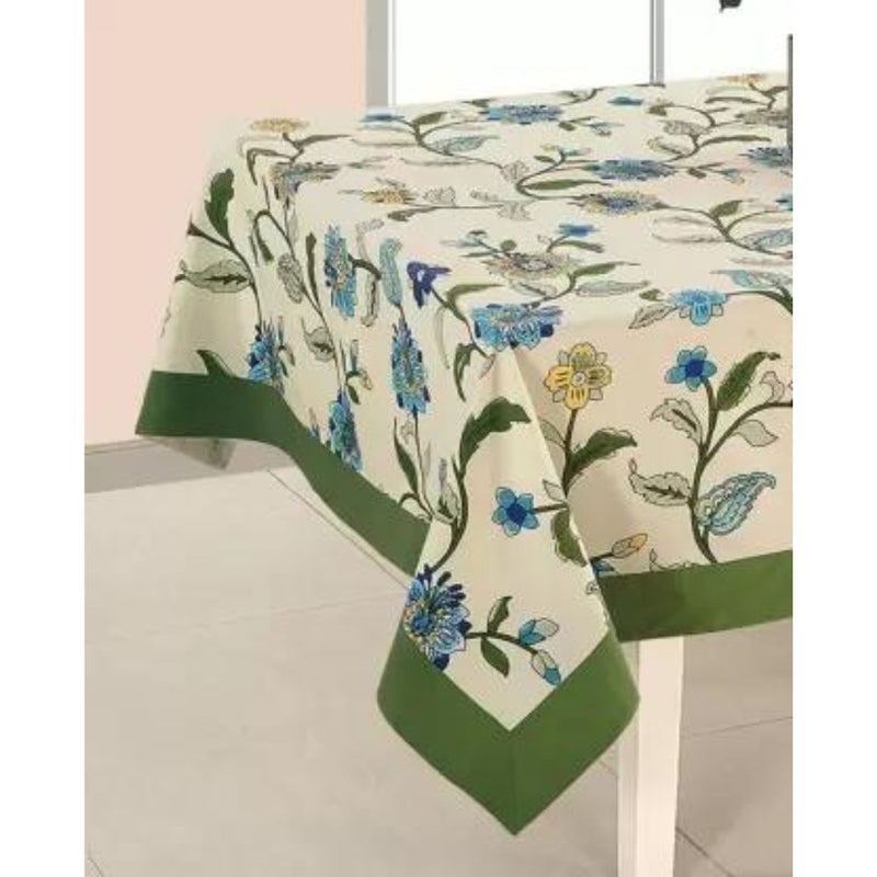 Swayam Floral Printed Rectangular Table Cover - 8108 - 3