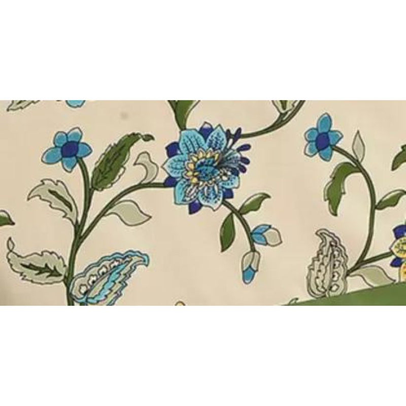 Swayam Floral Printed Rectangular Table Cover - 8108 - 4