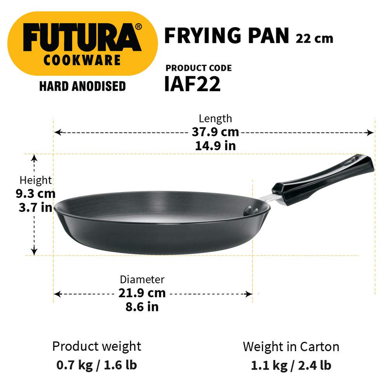 Hawkins Futura Hard Anodised Fry Pan - 3