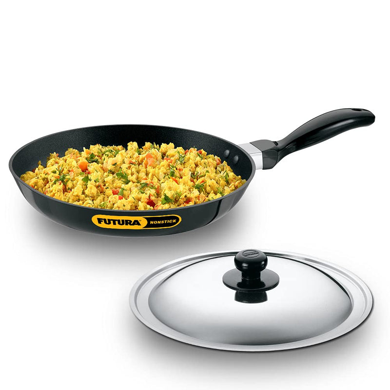 Hawkins Futura Non Stick Fry Pan with Stainless Steel Lid - 7