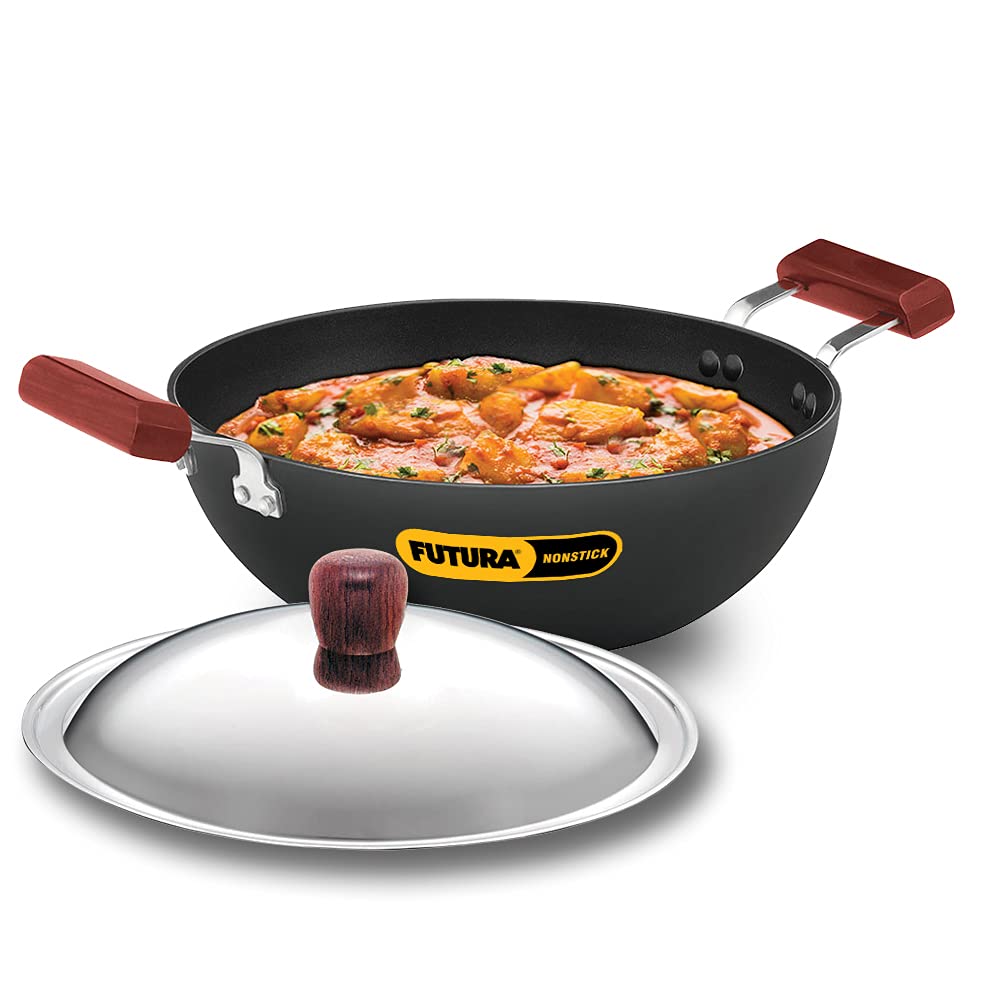 Futura Nonstick Induction Compatible Stir-Fry Wok (Deep-Fry Pan
