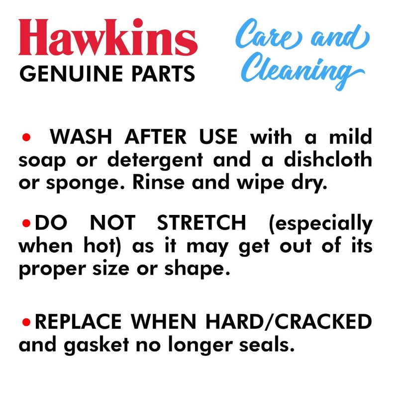 Hawkins Gasket For Stainless Steel 2 Litre and 3 Litre Tall Pressure Cooker - B25-09 - 6