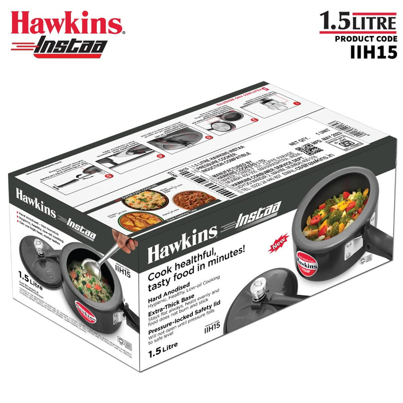 Hawkins Instaa Hard Anodised Pressure Cooker - 3