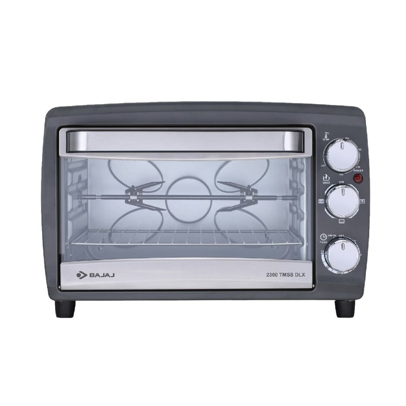 Bajaj 2300 TMSS DLX 23 Litre Oven Toaster Grill with Motorized Rotisserie - 1