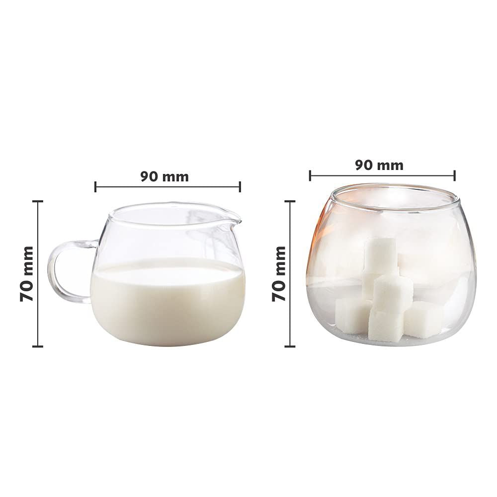 Borosil Piccoletta Tea Set - 4