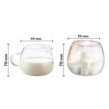 Borosil Piccoletta Tea Set - 4