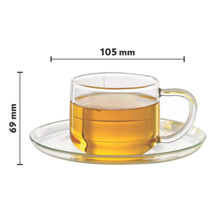 Borosil Piccoletta Tea Set - 5