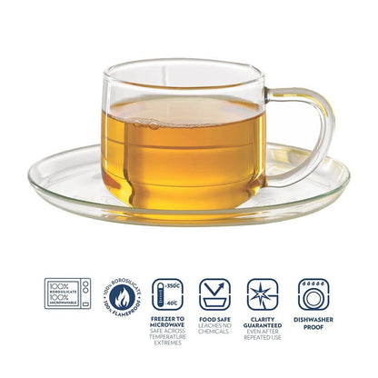 Borosil Piccoletta Tea Set - 7