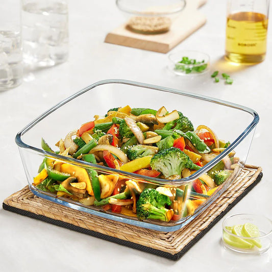 Borosil Square 1600 ML Baking Dish - 1