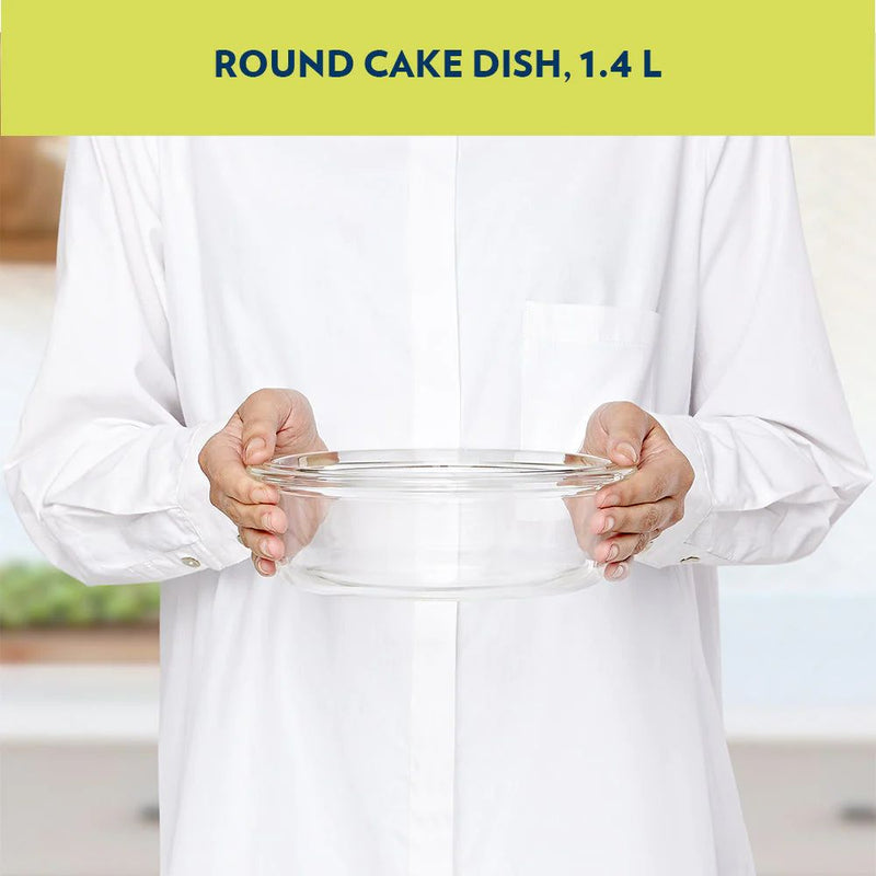 Borosil Round 1400 ML Cake Dish - 4