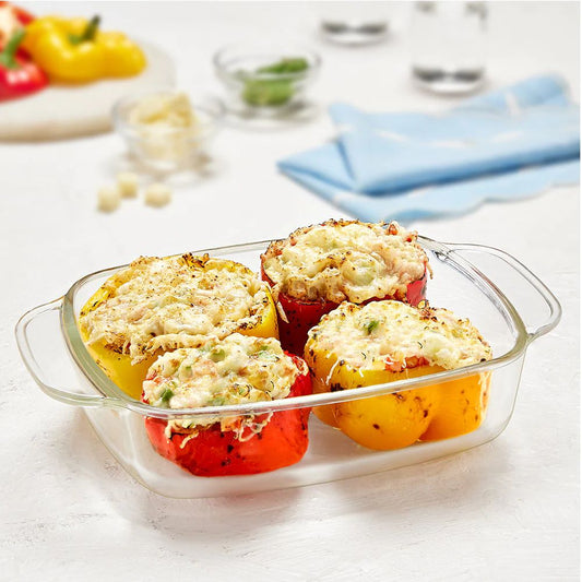 Borosil Deep Rectangular Dish - 1