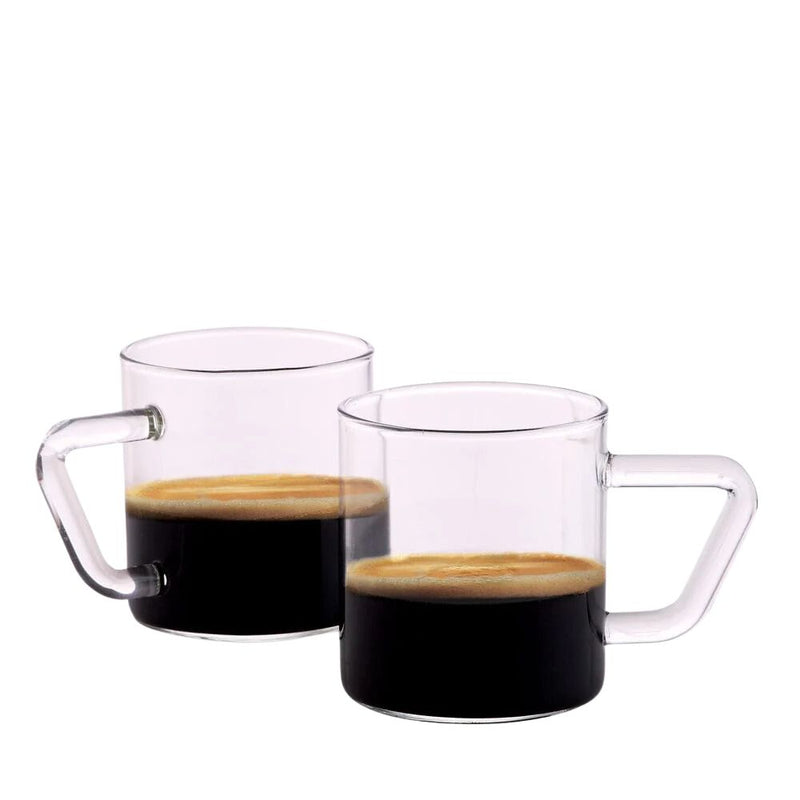 Borosil Vision Espresso 120 ML Cup Set - 2
