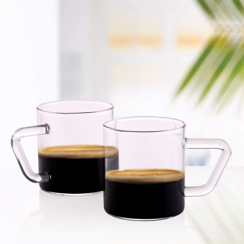 Borosil Vision Espresso 120 ML Cup Set - 1