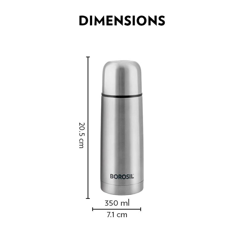 Borosil Stainless Steel Hydra Thermo Vacuum Insulated Flask - 2