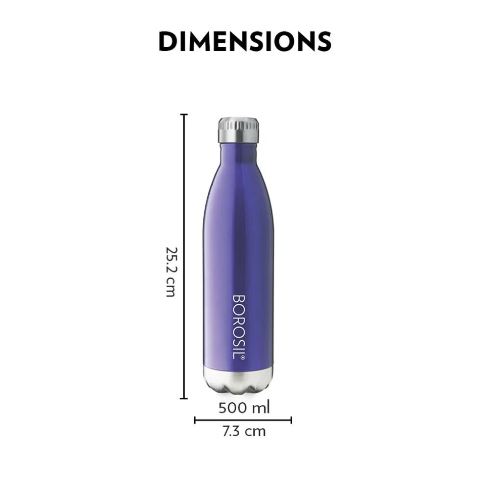 Borosil Hydra Bolt Trans Vacuum Insulated Bottle - 3