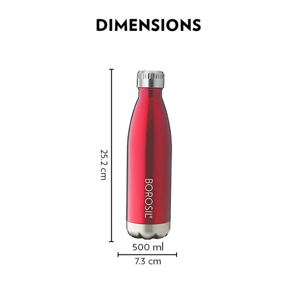 Borosil Hydra Bolt Trans Vacuum Insulated Bottle - 5