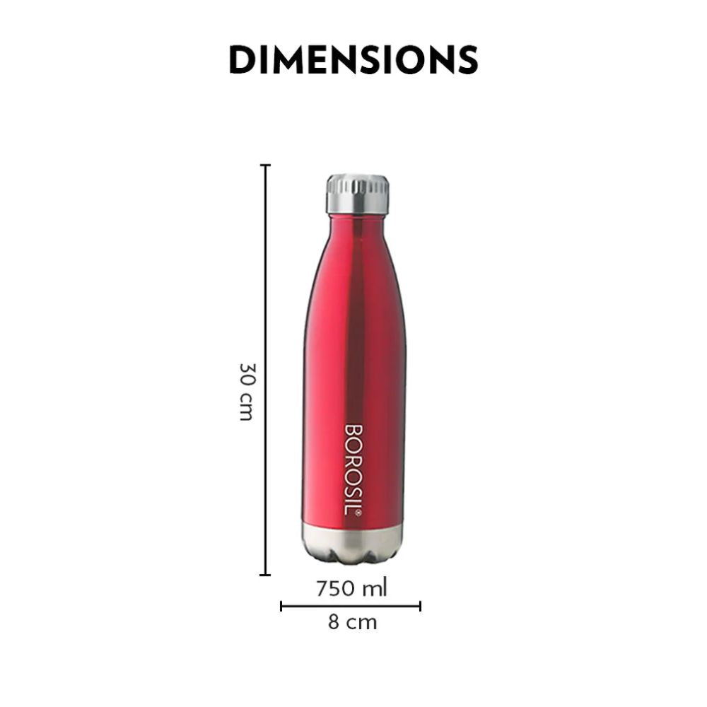 Borosil Hydra Bolt Trans Vacuum Insulated Bottle - 9