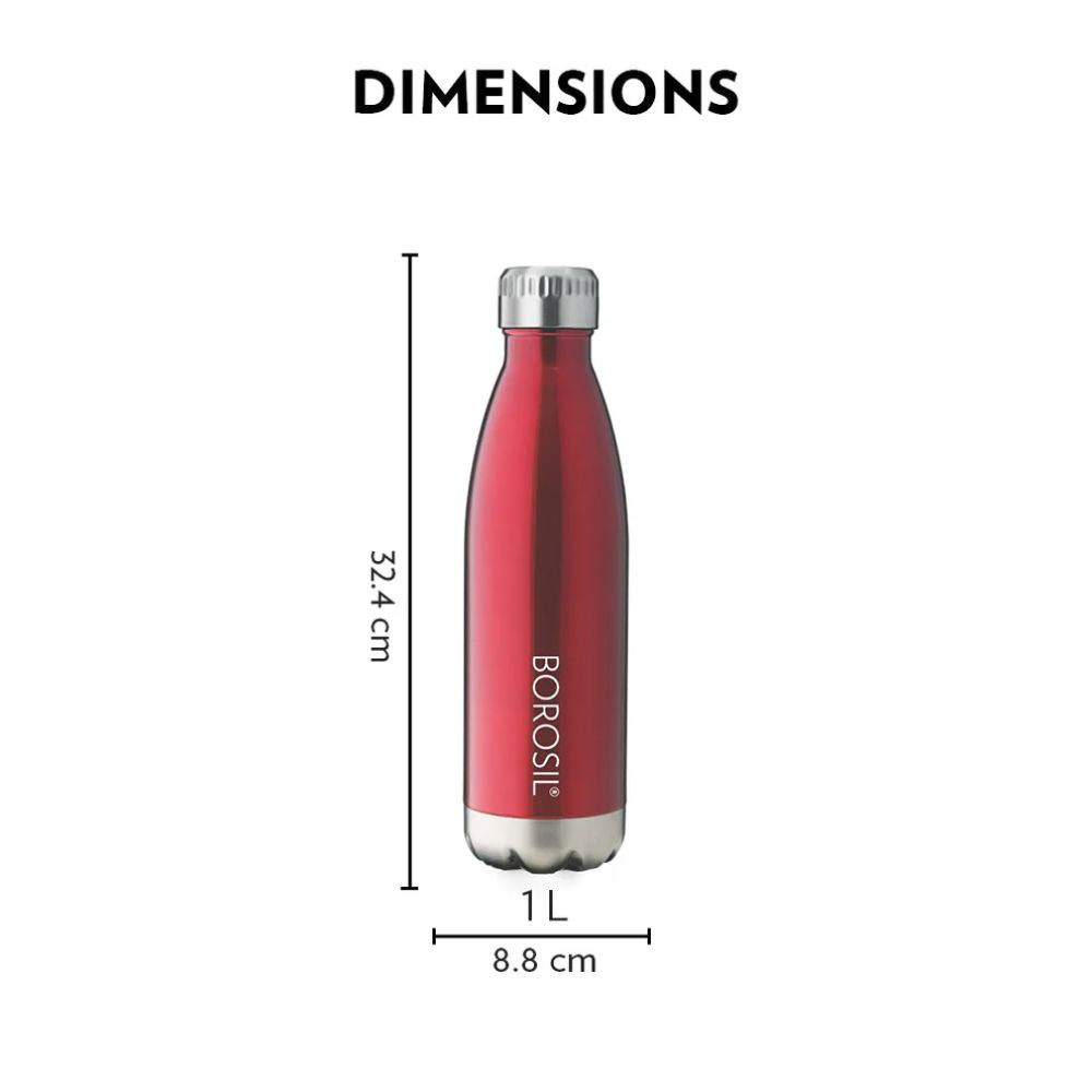 Borosil Hydra Bolt Trans Vacuum Insulated Bottle - 13