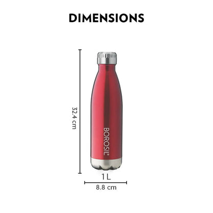 Borosil Hydra Bolt Trans Vacuum Insulated Bottle - 13