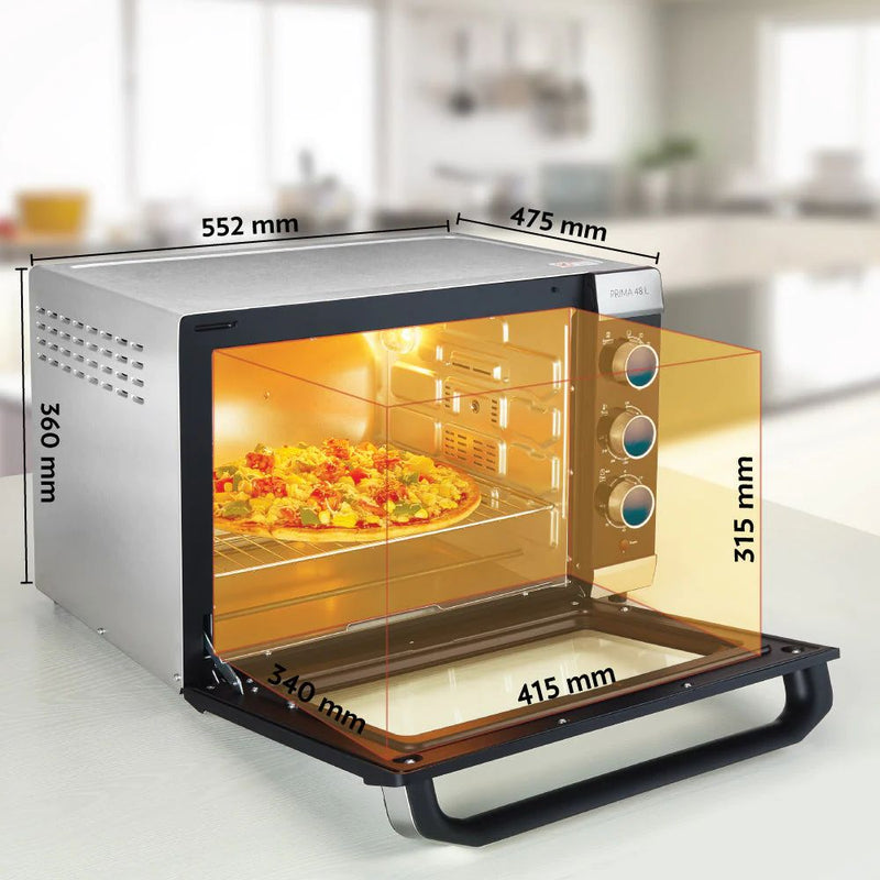 Borosil Prima 48 Litres Digital Oven Toaster & Grill - 7