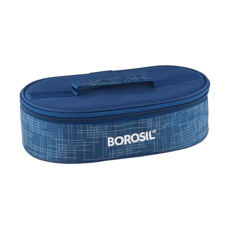 Borosil Indigo 2 Containers Glass Lunch Box - 5