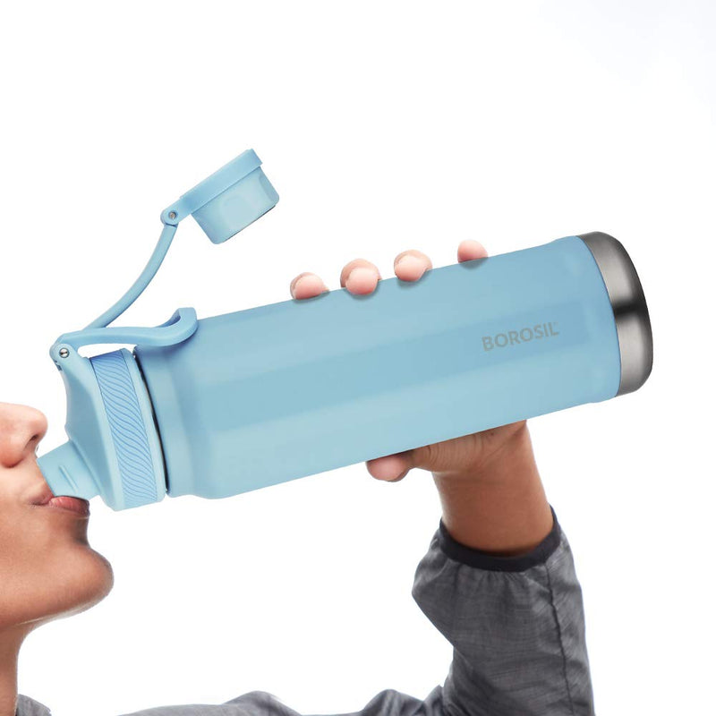 Borosil Stainless Seel Hydra SportSip 710 ML Vacuum Insulated Flask Water Bottle - 5