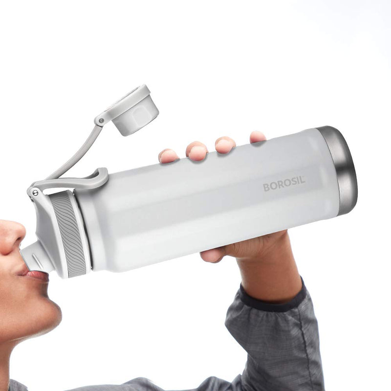 Borosil Stainless Seel Hydra SportSip 710 ML Vacuum Insulated Flask Water Bottle - 5