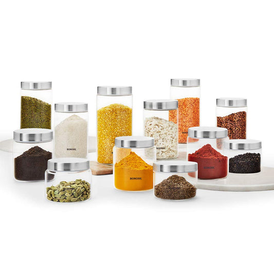 Borosil Endura Air-Tight Glass Storage Jar - 1