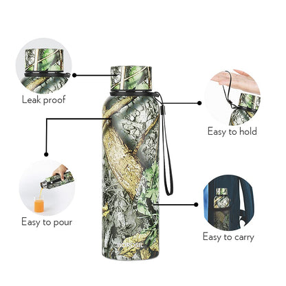 Borosil Trek Granite 700 ML Stainless Steel Water Bottle - 4