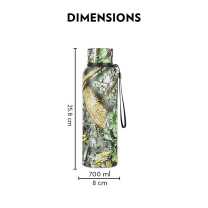 Borosil Trek Granite 700 ML Stainless Steel Water Bottle - 3