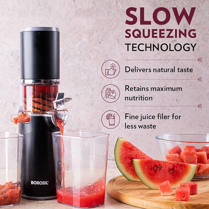 Borosil Juicer Mixer Grinder Best Masticating Juicer Machine