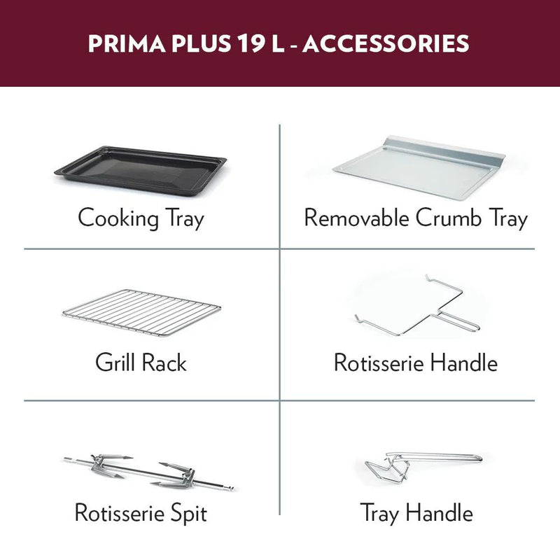 Borosil Prima Plus 19 Litres Oven Toaster Griller - 6
