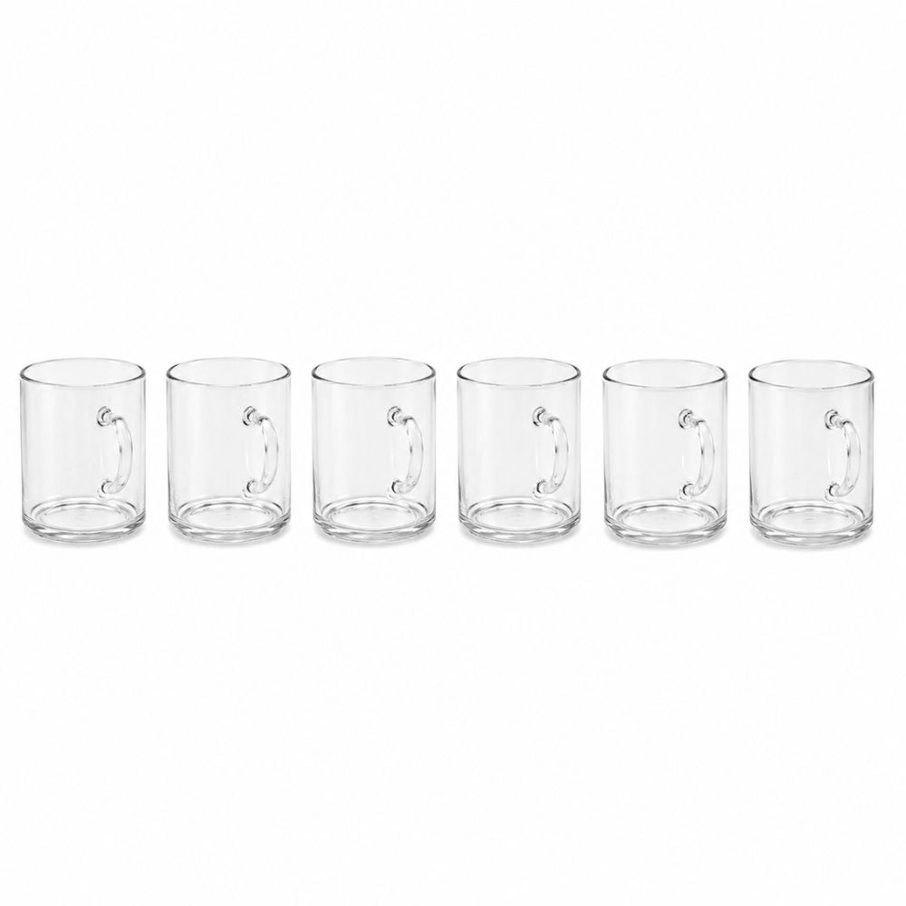 Borosil Grace Glass Tea set - 4