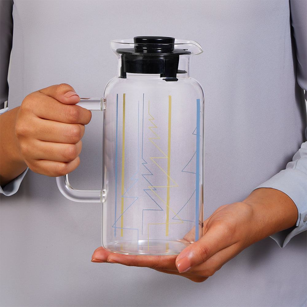 Borosil Sintra Multipurpose Set - Jug with 4 Glasses - 4