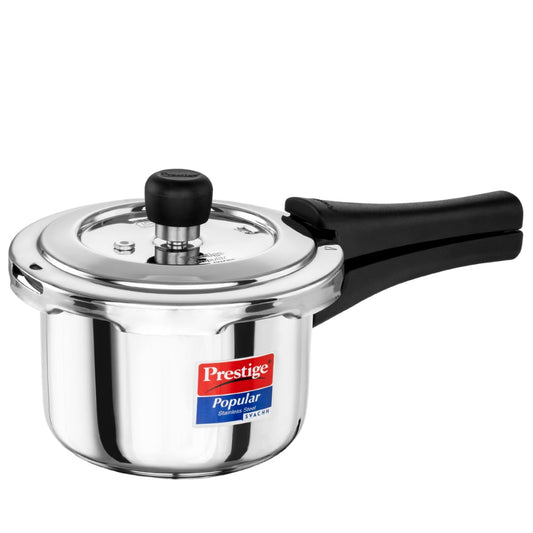 Prestige Popular Svachh Spillage Control Stainless Steel Pressure Cooker - 1